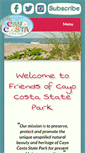 Mobile Screenshot of friendsofcayocosta.org