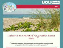Tablet Screenshot of friendsofcayocosta.org